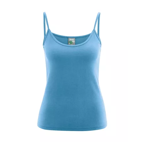 Top à bretelles coton bio et chanvre