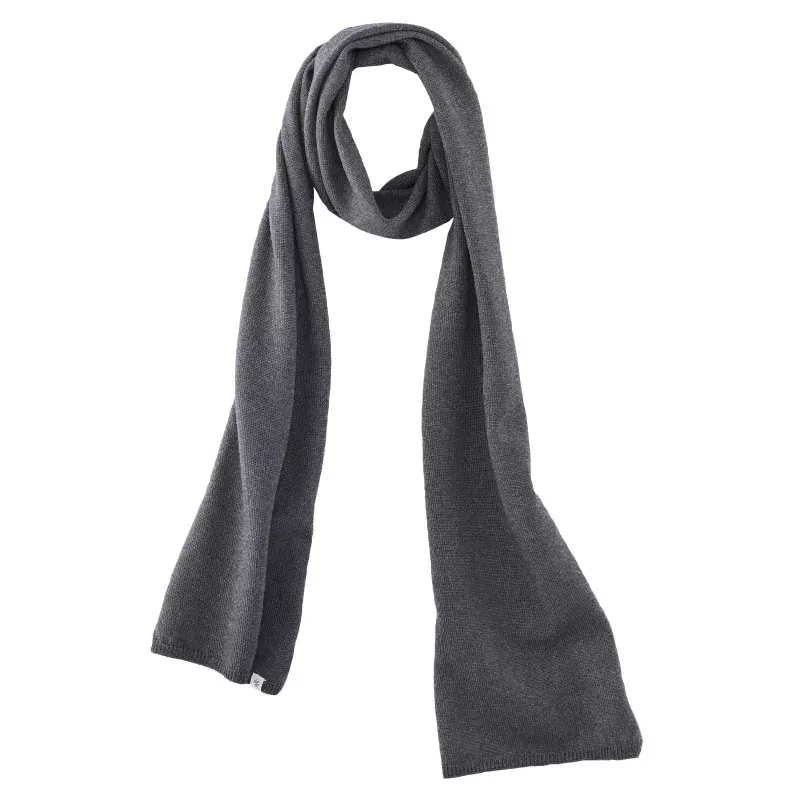 Wool and hemp scarf / organic cotton