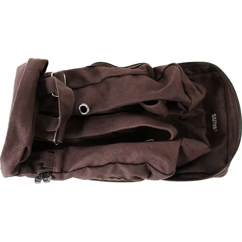 Sac à dos pliable en chanvre et coton biologique