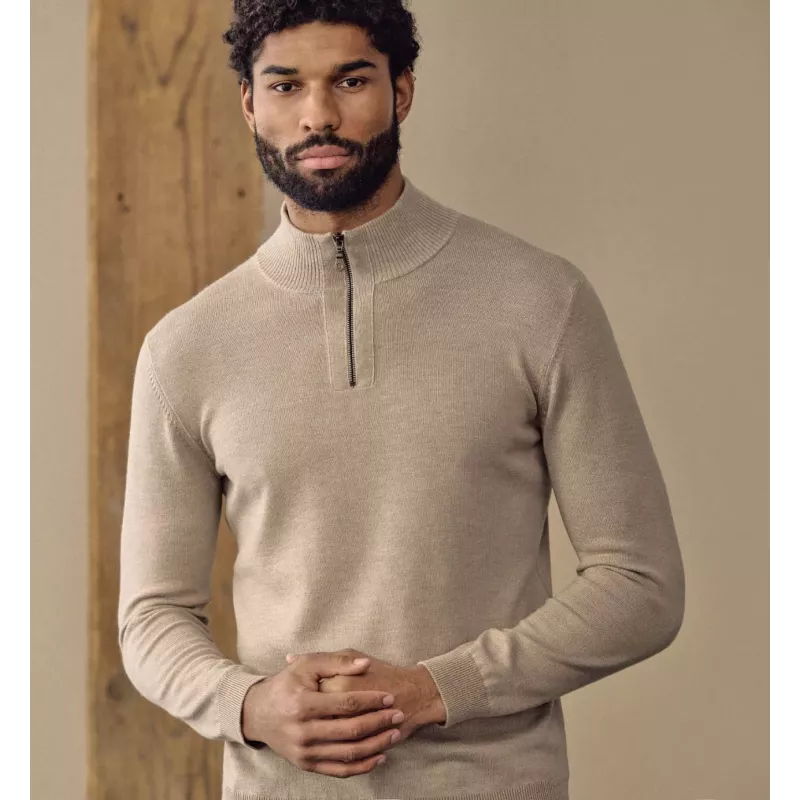 Herren-Kaminpullover aus Hanf und Wolle für einen warmen Winter