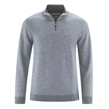 Herren-Kaminpullover aus Hanf und Wolle für einen warmen Winter