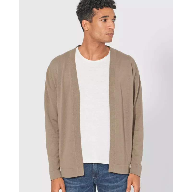 Men's knit jacket