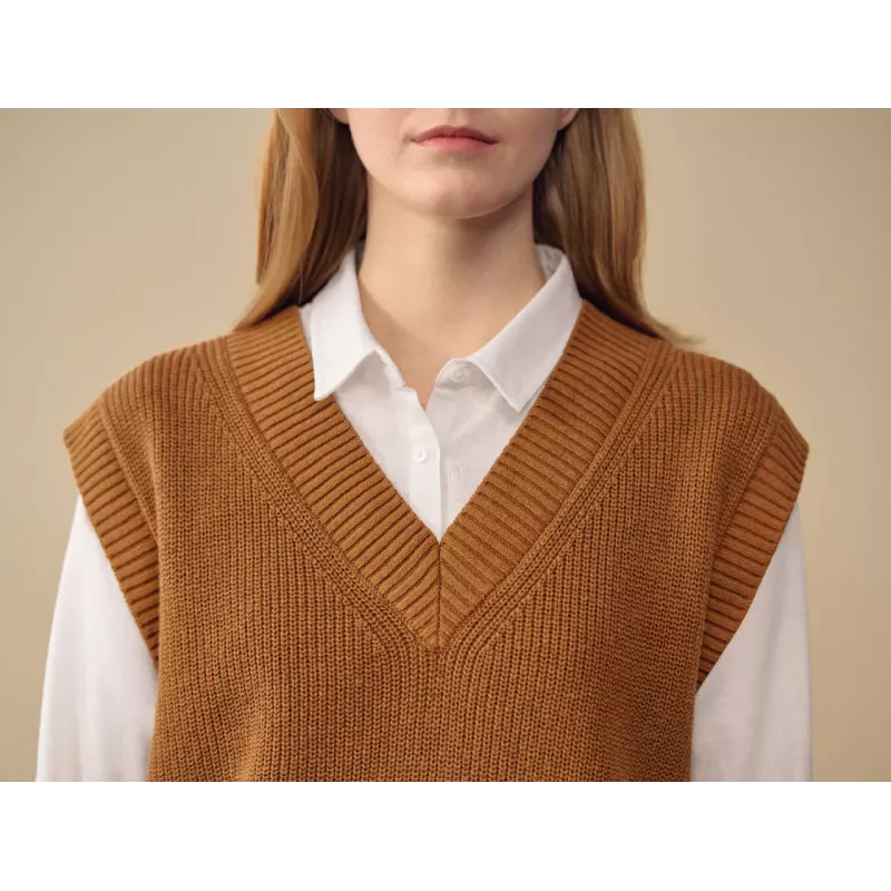 knitted sweater short handle