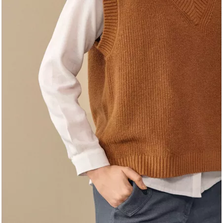 knitted sweater short handle