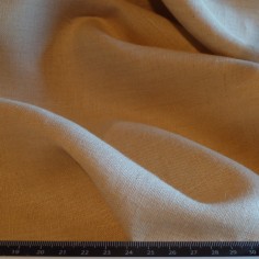 Pochette zippée MINO beige - Slub de Coton - Mode Éthique