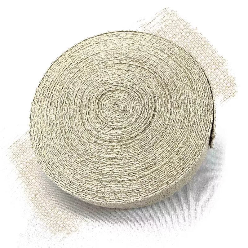 Couture Bias 20 mm - 100% hemp - natural