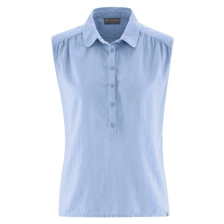 Camicia senza maniche - Canapa organica e cotone