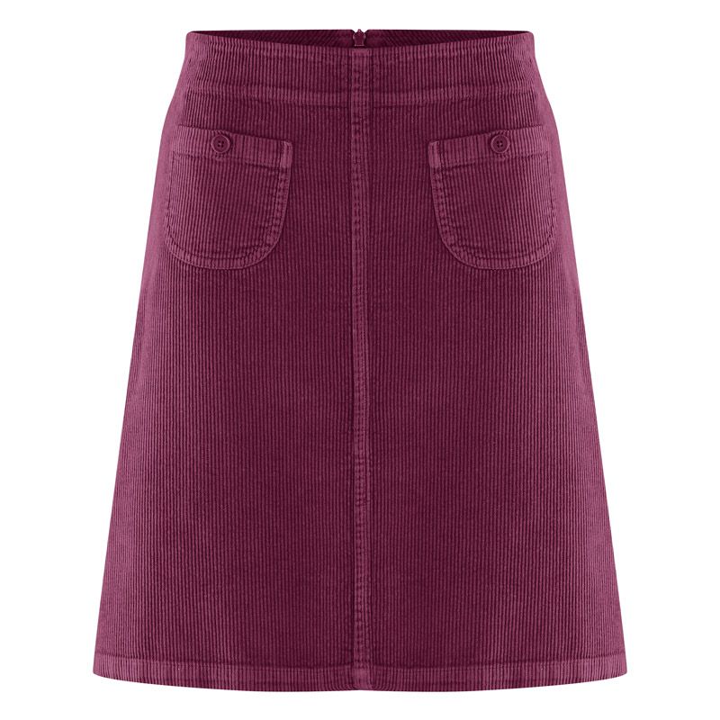 Skirt on pockets - Organic cotton and hemp