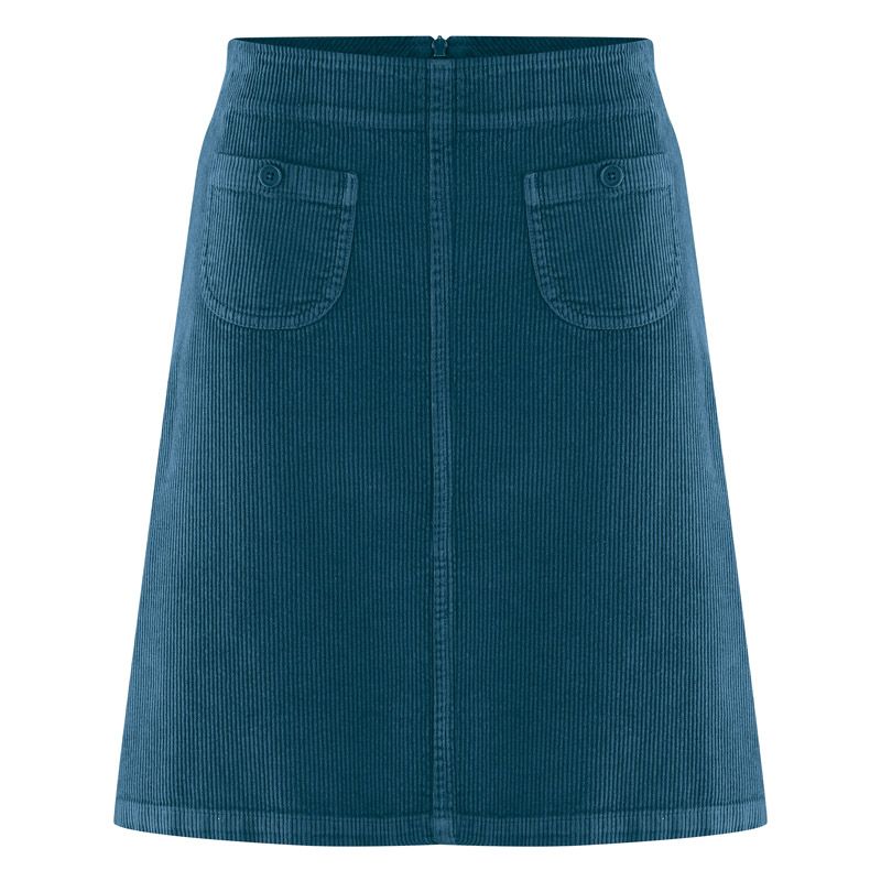 Skirt on pockets - Organic cotton and hemp