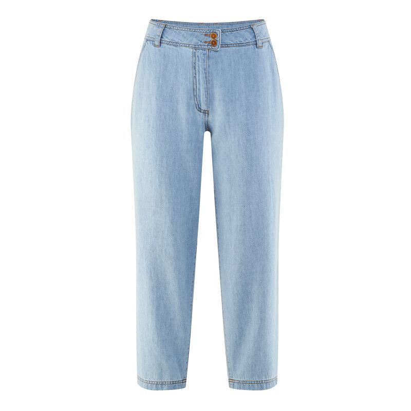Wide woven Jean - Hemp and Organic Cotton