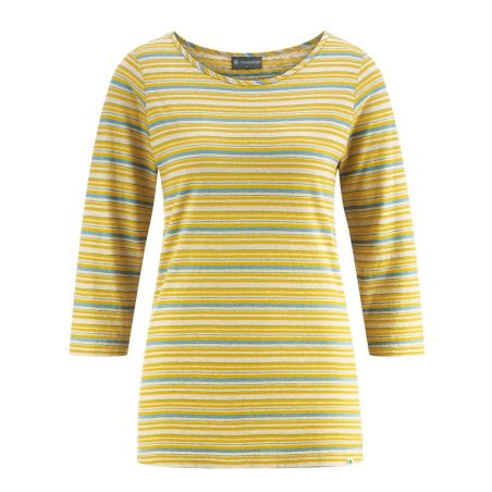 Striped long sleeve T-shirt - Organic cotton and hemp