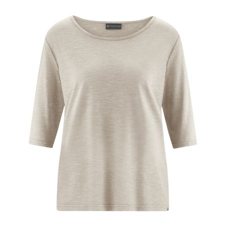 T-shirt in jersey a manica corta - Canapa e cotone biologico