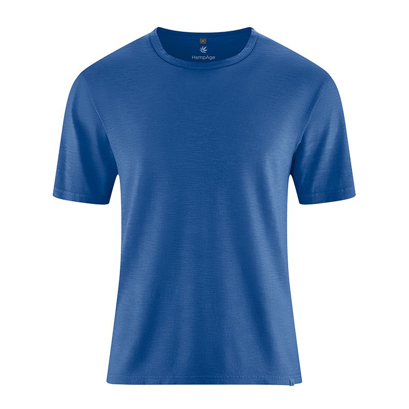 T-Shirt aus geflammtem Jersey