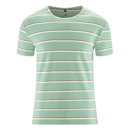 Gestreiftes T-Shirt - Hanf und Bio-Baumwolle