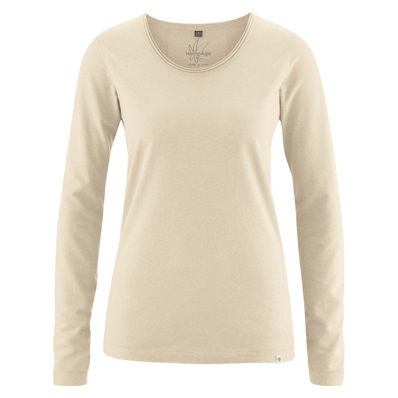 Long sleeve jersey T-shirt - Organic cotton and hemp