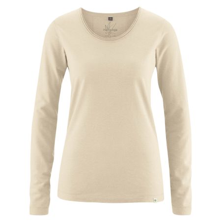 Long sleeve jersey T-shirt - Organic cotton and hemp