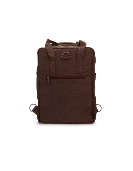 Bag PC hemp canvas and organic cotton