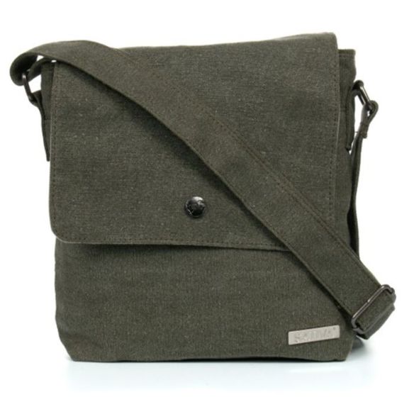 Bolsa de hombro - cáñamo orgánico y algodón