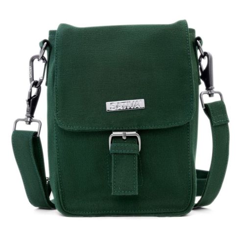 Tasche Hanf Leinwand und Mann Leder