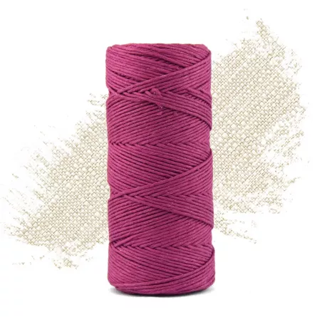 Fil chanvre non ciré 0,8 mm – 90 m – Cultivé et teint en Europe