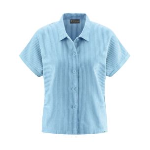 Blusa de rayas con cuello tejido - cáñamo y algodón orgánico