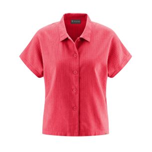 Blusa de rayas con cuello tejido - cáñamo y algodón orgánico 2