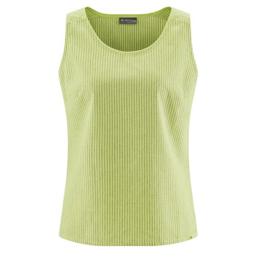 Gewebt hoher Streifen - Hanf und Bio-Baumwolle