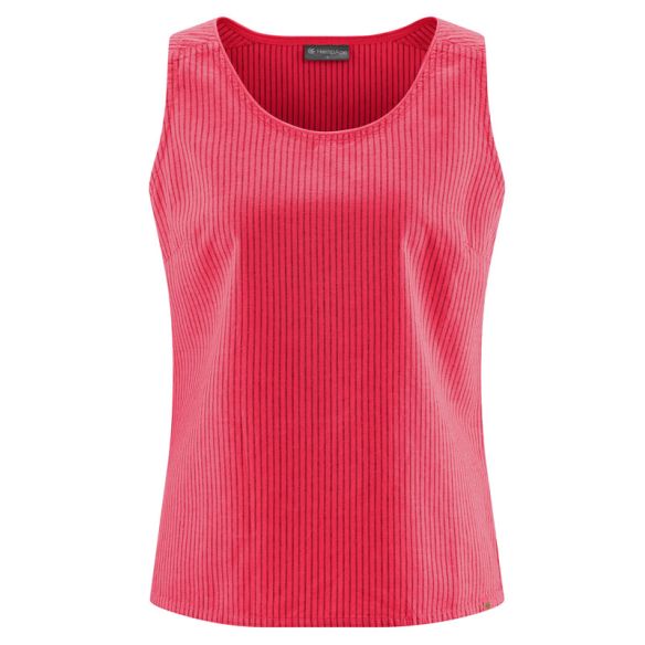 Gewebt hoher Streifen - Hanf und Bio-Baumwolle