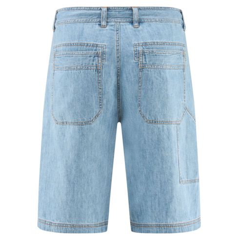 Woven denim shorts - Cotton and organic hemp
