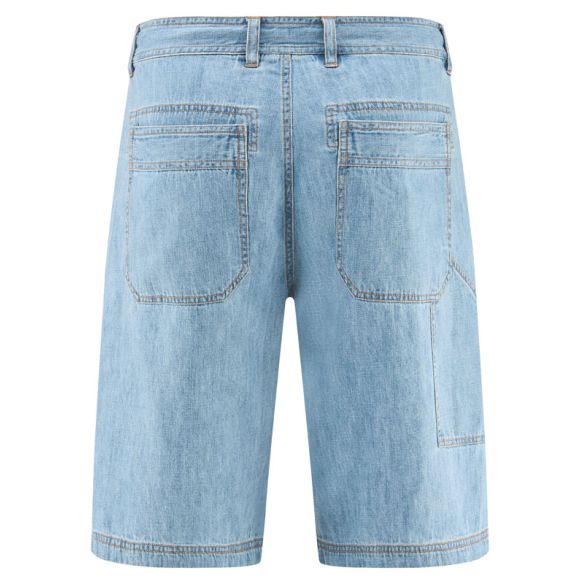 Woven denim shorts - Cotton and organic hemp
