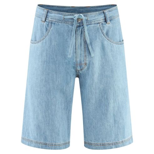Gewebt Denim Shorts - Baumwolle und organischer Hanf