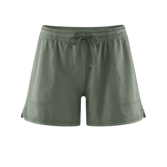 Boxer with pocket on the lateral stitched jersey sewing - hemp and organic cotton