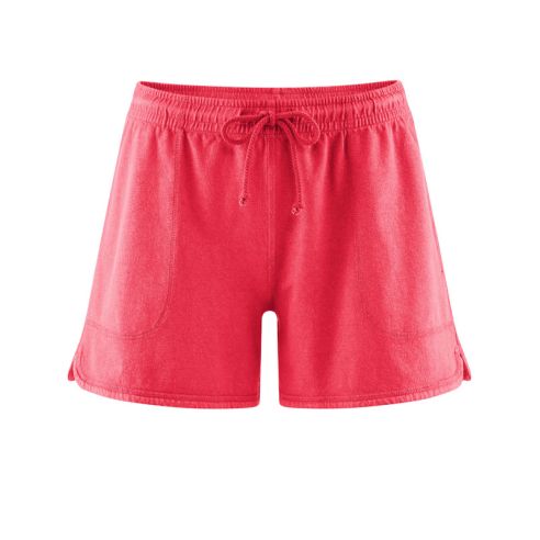 Boxer avec poche sur la couture latérale en jersey piqué - Chanvre et Coton bio