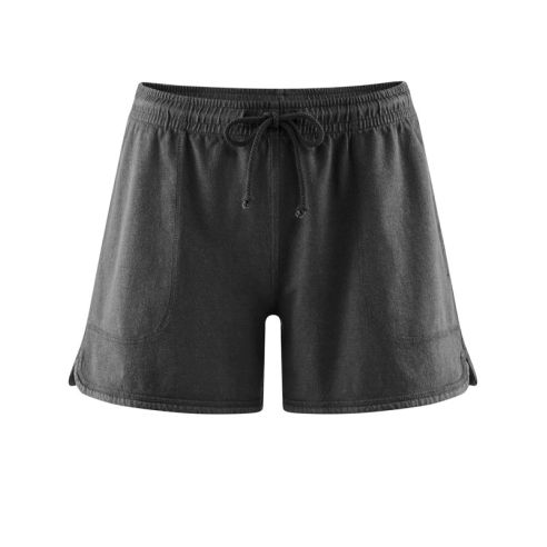 Boxer avec poche sur la couture latérale en jersey piqué - Chanvre et Coton bio