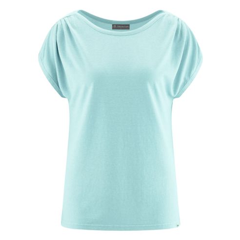 Camiseta de collar de algodón U-Boat y cáñamo orgánico