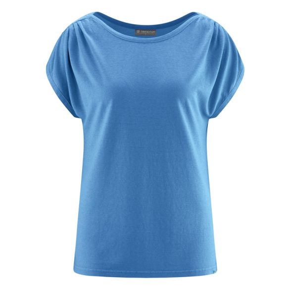 U-boat-cotton collar t-shirt and organic hemp