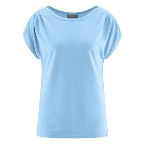 T-shirt col U-Boat- Coton et chanvre bio