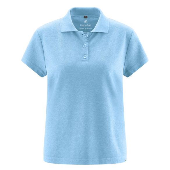 Polo maniche corte - cotone e canapa organica