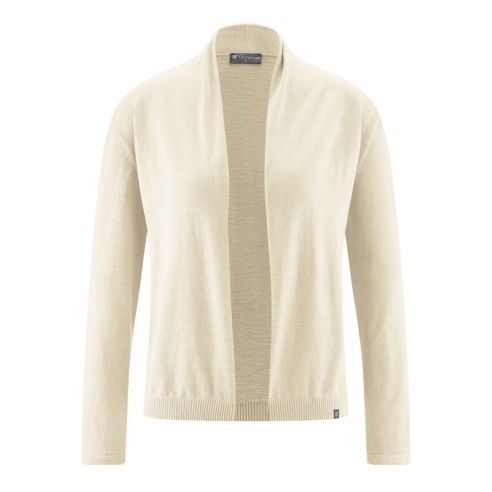 Chaqueta con cuello de palo de punto SBUSIÓN - Cáñamo y algodón orgánico