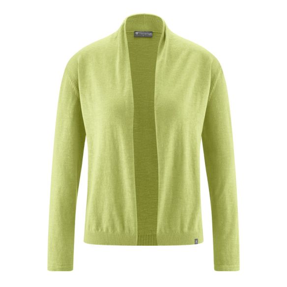 Chaqueta con cuello de palo de punto SBUSIÓN - Cáñamo y algodón orgánico