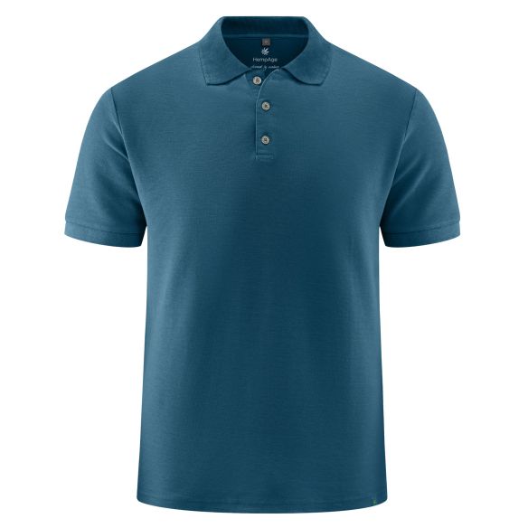 Polo Jersey Piquet de manga corta - Cáñamo y algodón orgánico