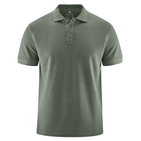 Polo Jersey Piquet Kurzarm - Hanf und Bio-Baumwolle