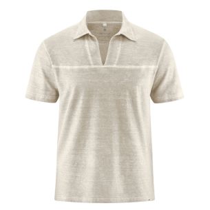 Camiseta de collar de Jersey - Cáñamo y algodón orgánico