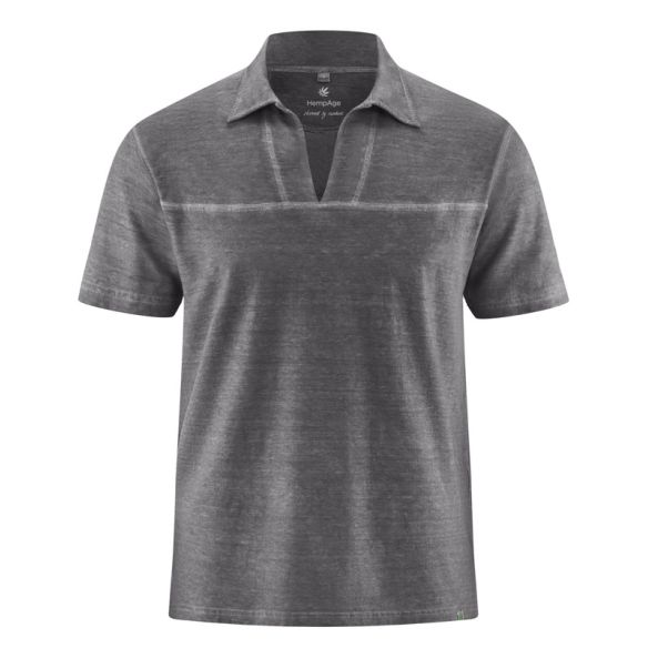 Jersey Collar T-Shirt - Hemp and Organic Cotton