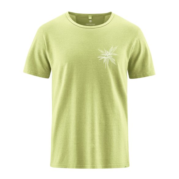 T-shirt He Hoff Leaf - Hemp and Organic Cotton