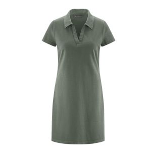 Abito con colletto in ghisa - Canapa e cotone biologico