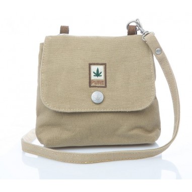 Mini bag for women or children hemp and organic cotton