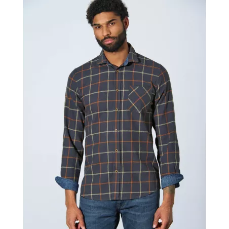 Piastrelle di camicia invernale