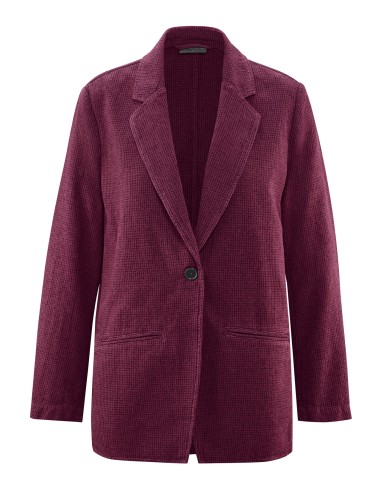 Hemp foot-de-hemp blazer