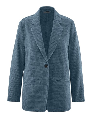 Hemp foot-de-hemp blazer